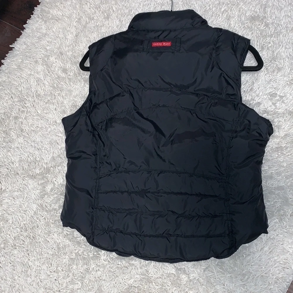 Tommy Hilfiger Tommy Jeans Black Vest, sz Large
